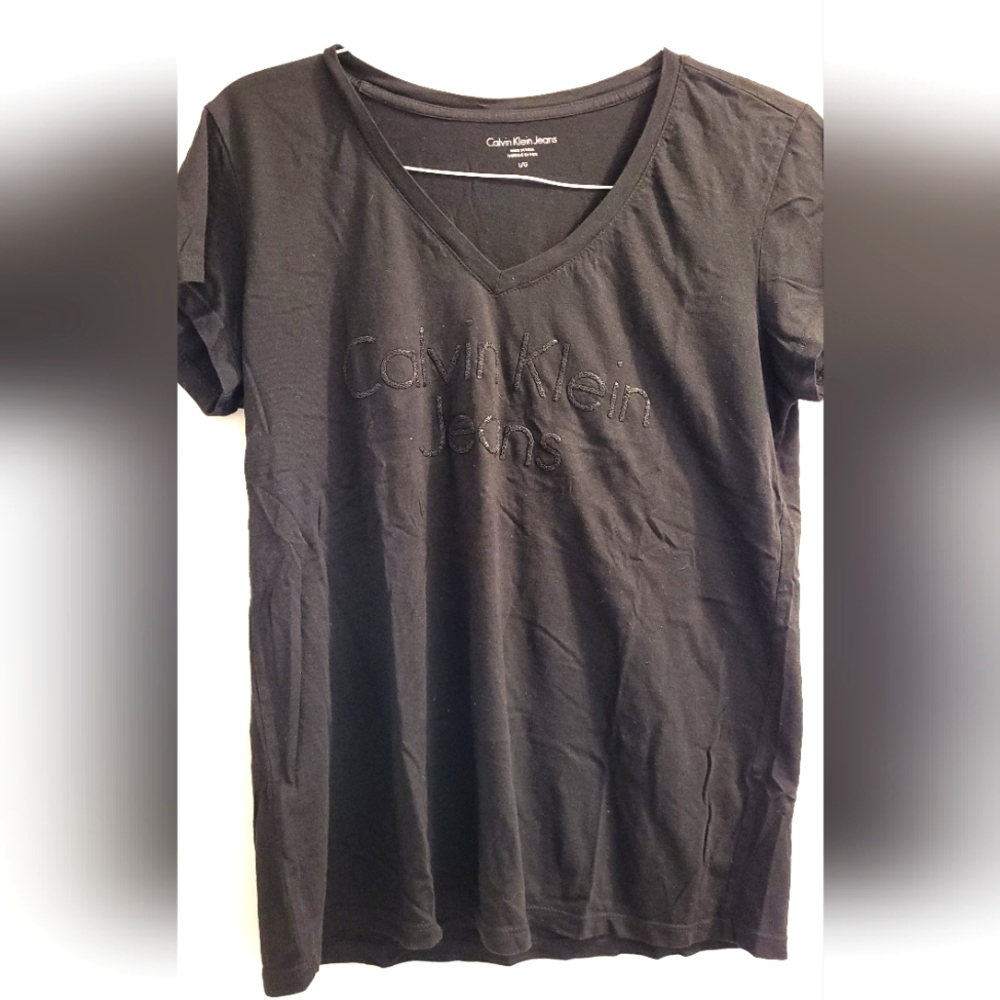 Calvin Klein graphic t, Size L, Preloved